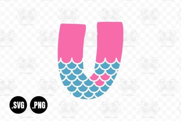 Download Mermaid Alphabet U, Mermaid Svg - Alphabet Collection