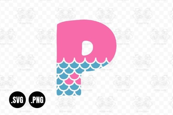 Download Mermaid Alphabet P, Mermaid Svg - Alphabet Collection