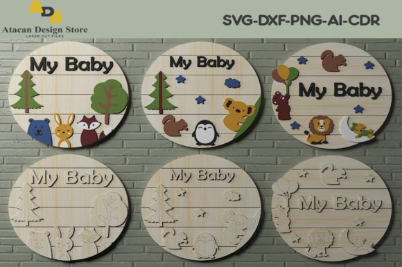 Download Baby Room Rounds Wall Hanger Decorations - Wall hanger Collection