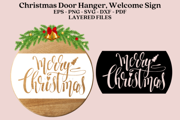 Download Christmas Door Sign SVG - Christmas SVG - Door sign svg Collection