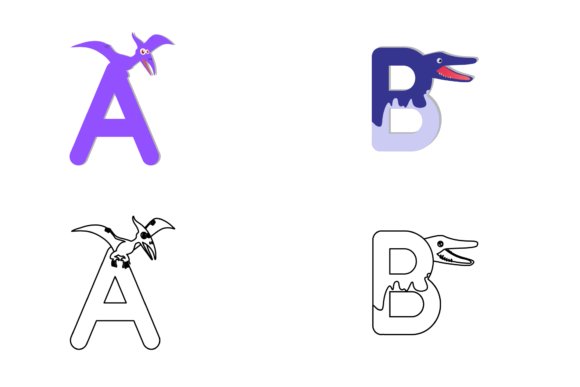 Download Dinosaur Alphabet - Alphabet Collection
