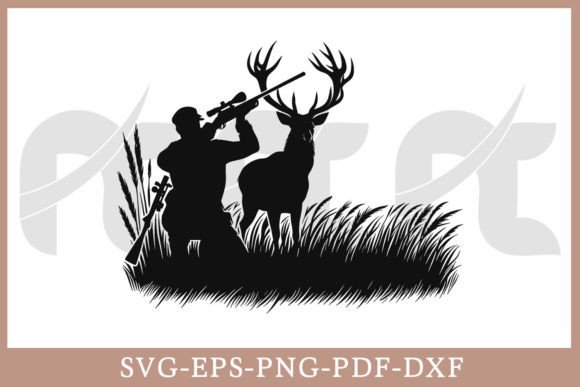 Download Deer Hunting SVG Vector Cut File - Premium Bundle