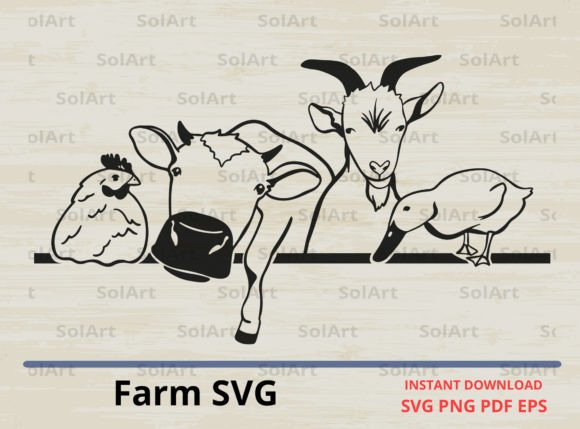 Download Farm Animals SVG - Farm animals svg Collection