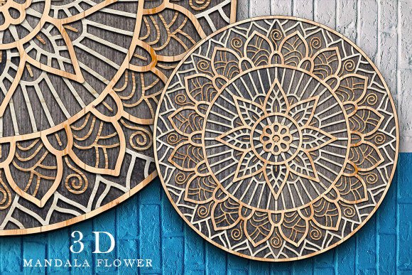 Download Multilayer Mandala Laser Cut SVG - Multilayer Collection