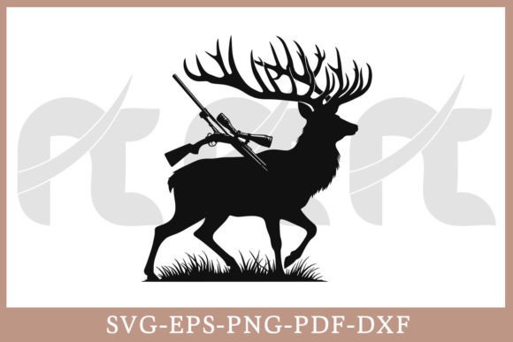 Download Deer Hunting SVG Vector Cut File - Premium Resources