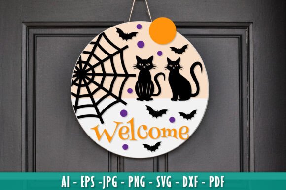 Download Halloween Round Wall Hanger Decoration - Wall hanger Collection