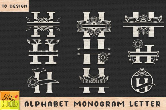 Download H Letter Alphabet Monogram Paper Cut - Alphabet Collection
