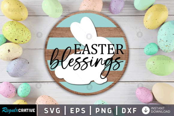 Download Easter Blessings,Easter Door Sign Svg - Door sign svg Collection