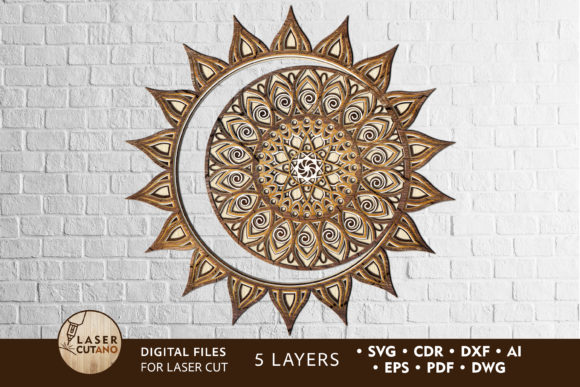 Download Multilayer Cut Files SOLAR ECLIPSE - Multilayer Collection