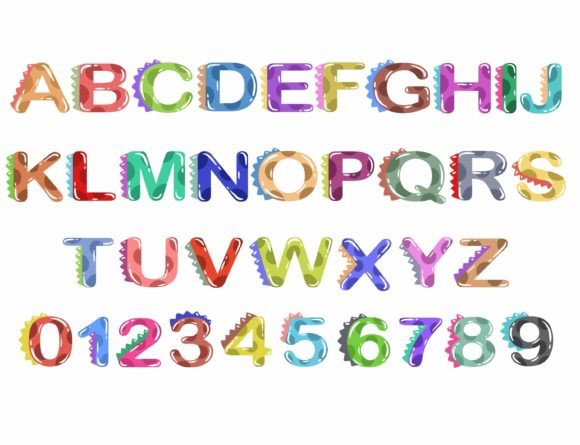Download Dinosaur Alphabet Letter and Number - Alphabet Collection