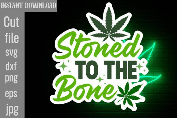 Download Stoned to the Bone SVG Cut File - Bone Collection