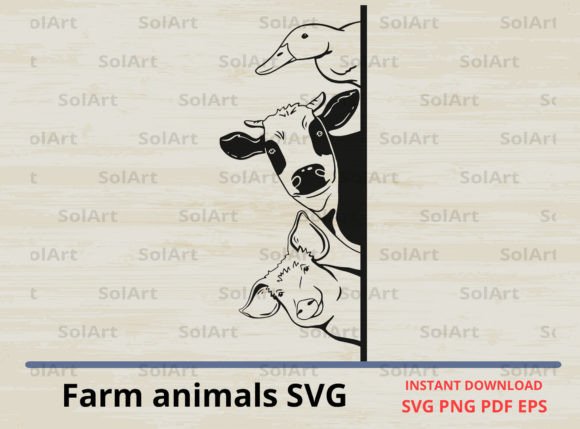 Download Farm Animals SVG - Farm animals svg Collection
