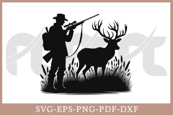 Download Deer Hunting SVG Vector Cut File - Premium Resources