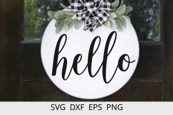 Download Hello SVG, Hello Door Sign SVG, Hello - Door sign svg Collection