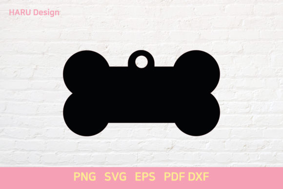 Download Dog Bone Name Tag - Bone Collection