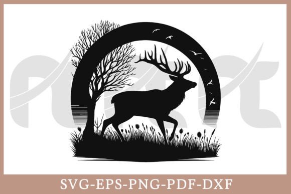 Download Deer Hunting SVG Vector Cut File - Premium Resources