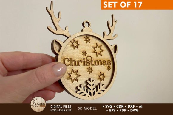 Download Christmas Ornaments, Multilayer Decor - Multilayer Collection